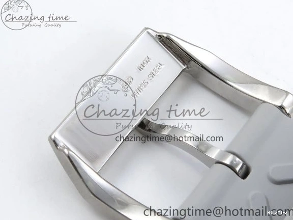 MIROTIME 0403 Portuguese Chrono IW3716 Z+F 1:1 Best Edition White Dial on Gray Rubber Strap A WrinkleFree 7014